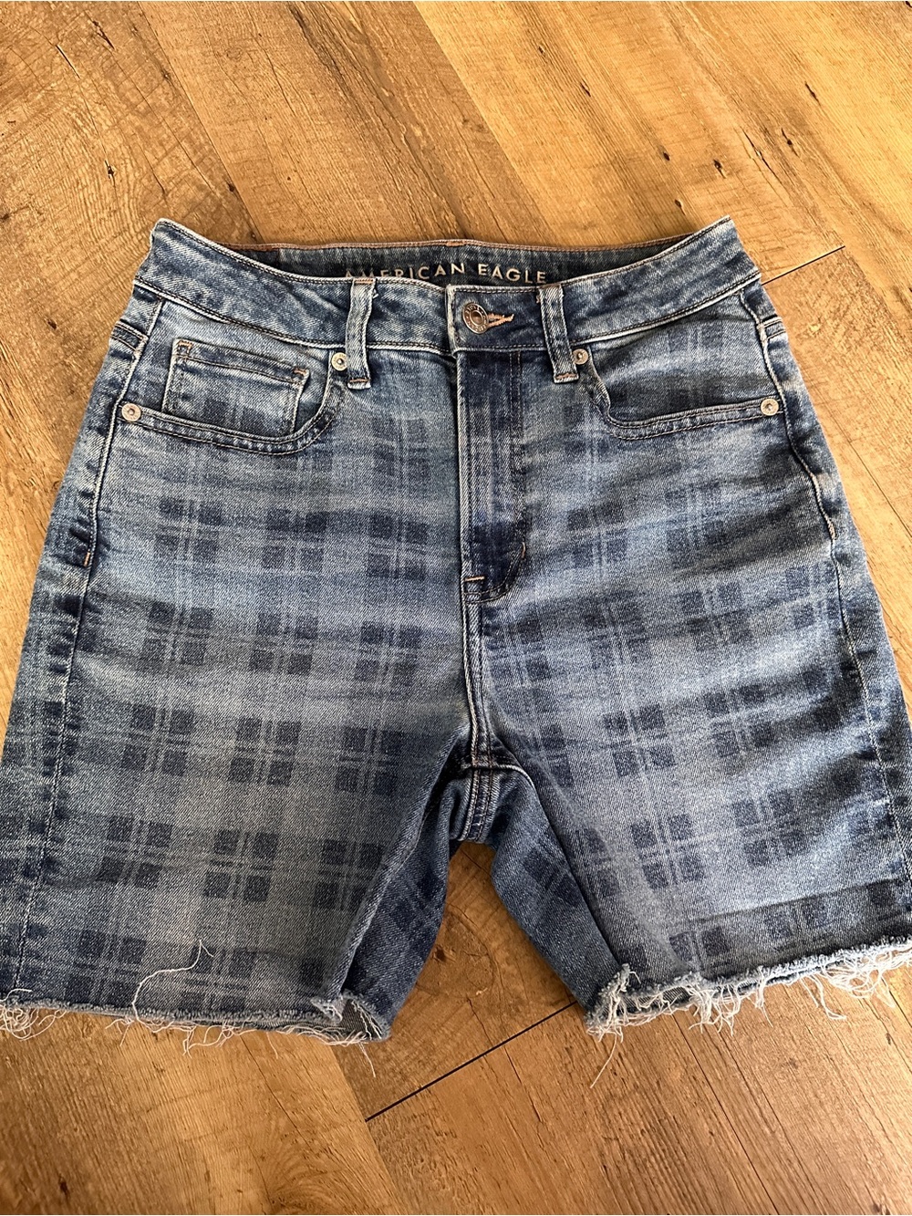 American Eagle Outfitters Light Wash Denim Jeans - Blue
